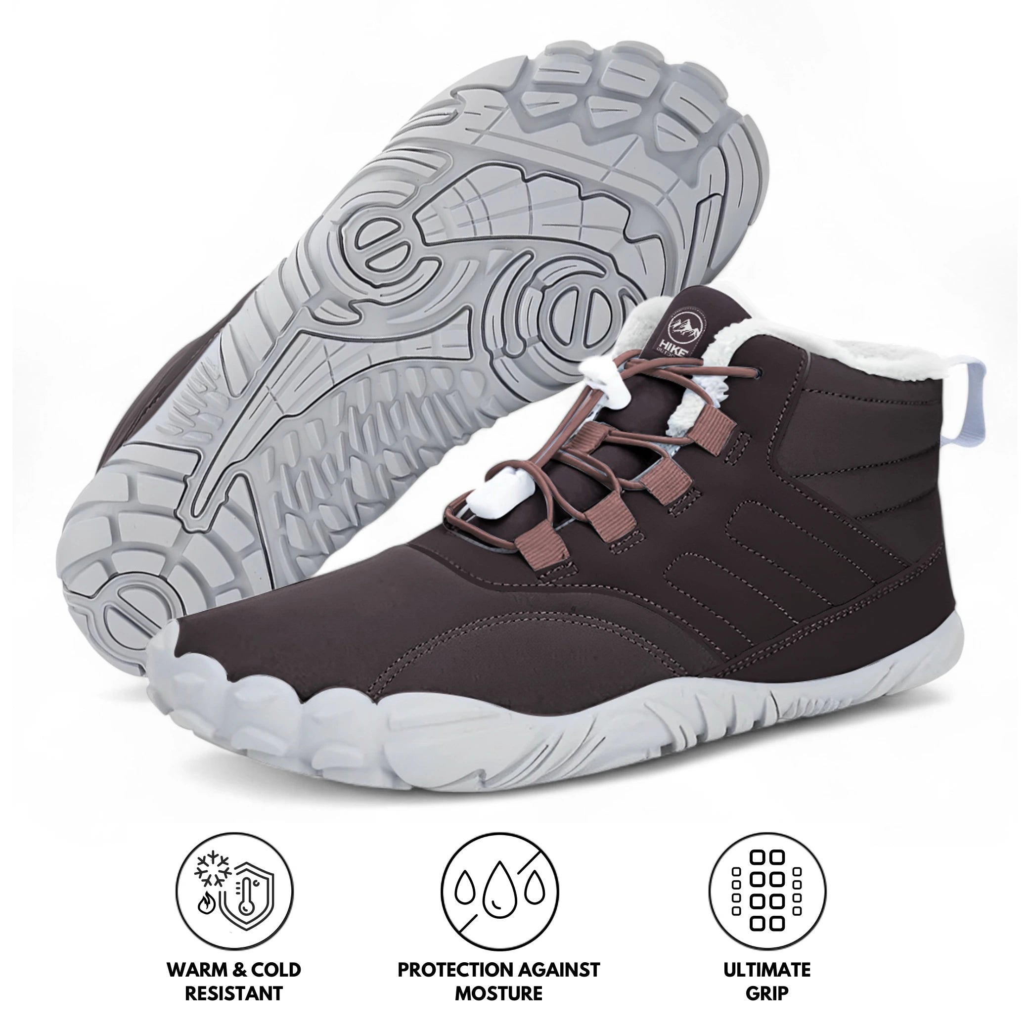 Caspar Pro - Anti-slip & Waterproof Winter Barefoot Shoe (Unisex) (BOGO)