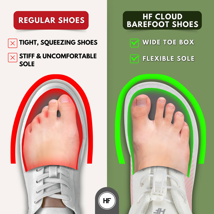 6. Wide Toe-Box For Wide Feet & Bunion