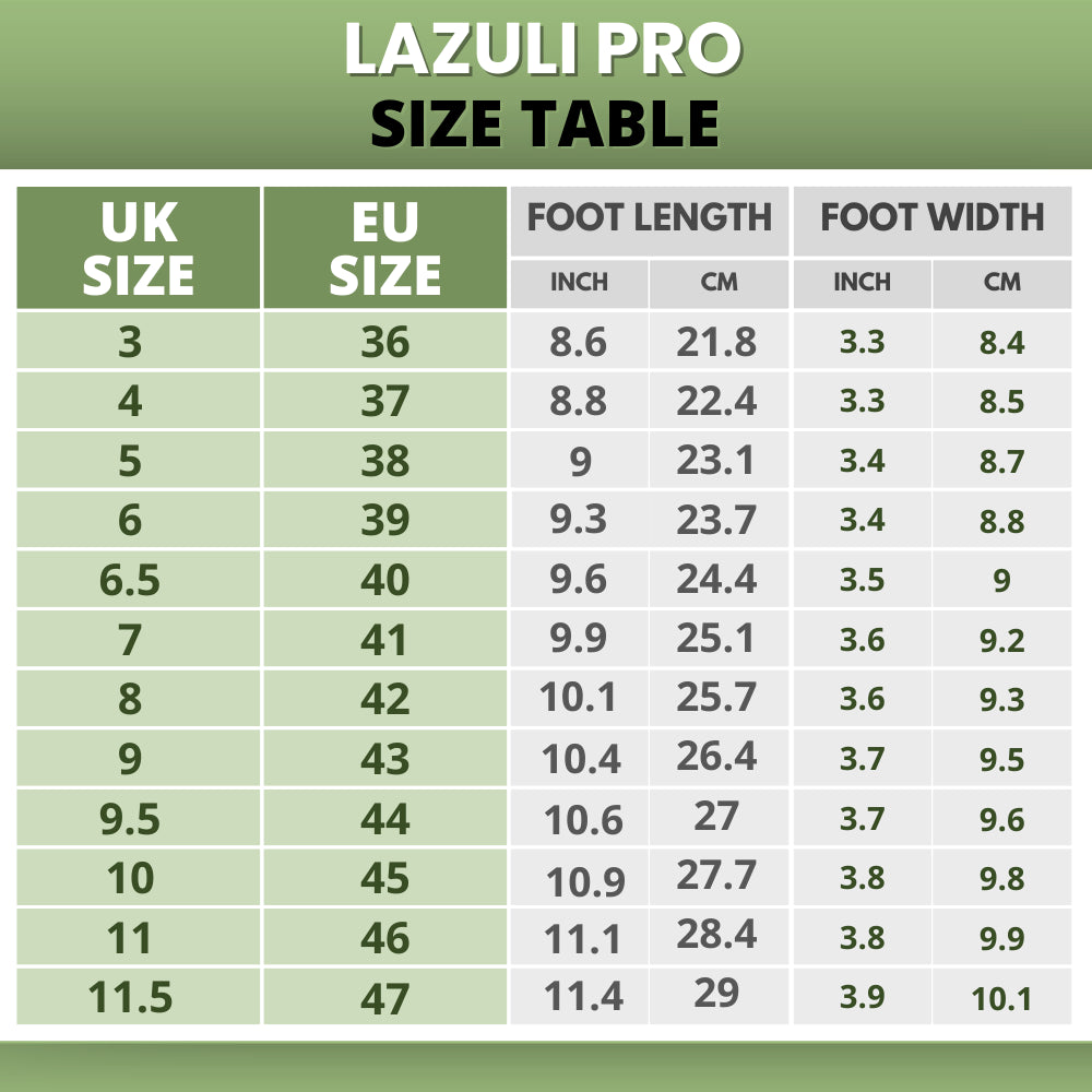 Lazuli Pro - Healthier and Comfortable Feet with Barefoot Shoes (Unisex)