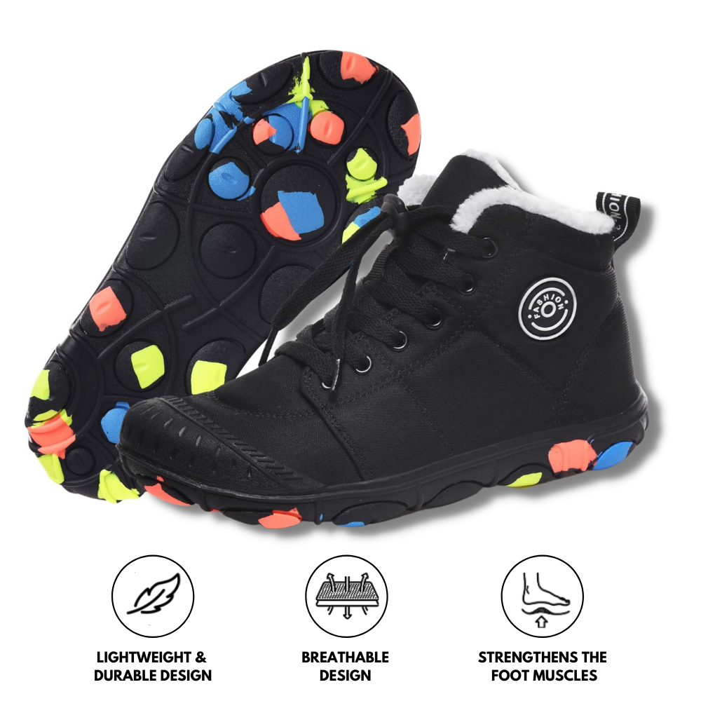 Hike Kids - Waterproof Barefoot Wintershoes for Kids